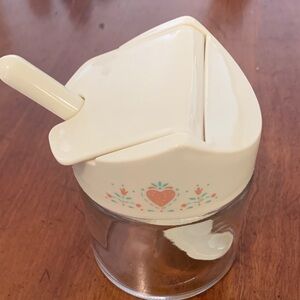 Corelle Clear Sugar Dispenser with Spoon